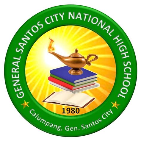 general santos city national high school logo|GSCNSSAT.